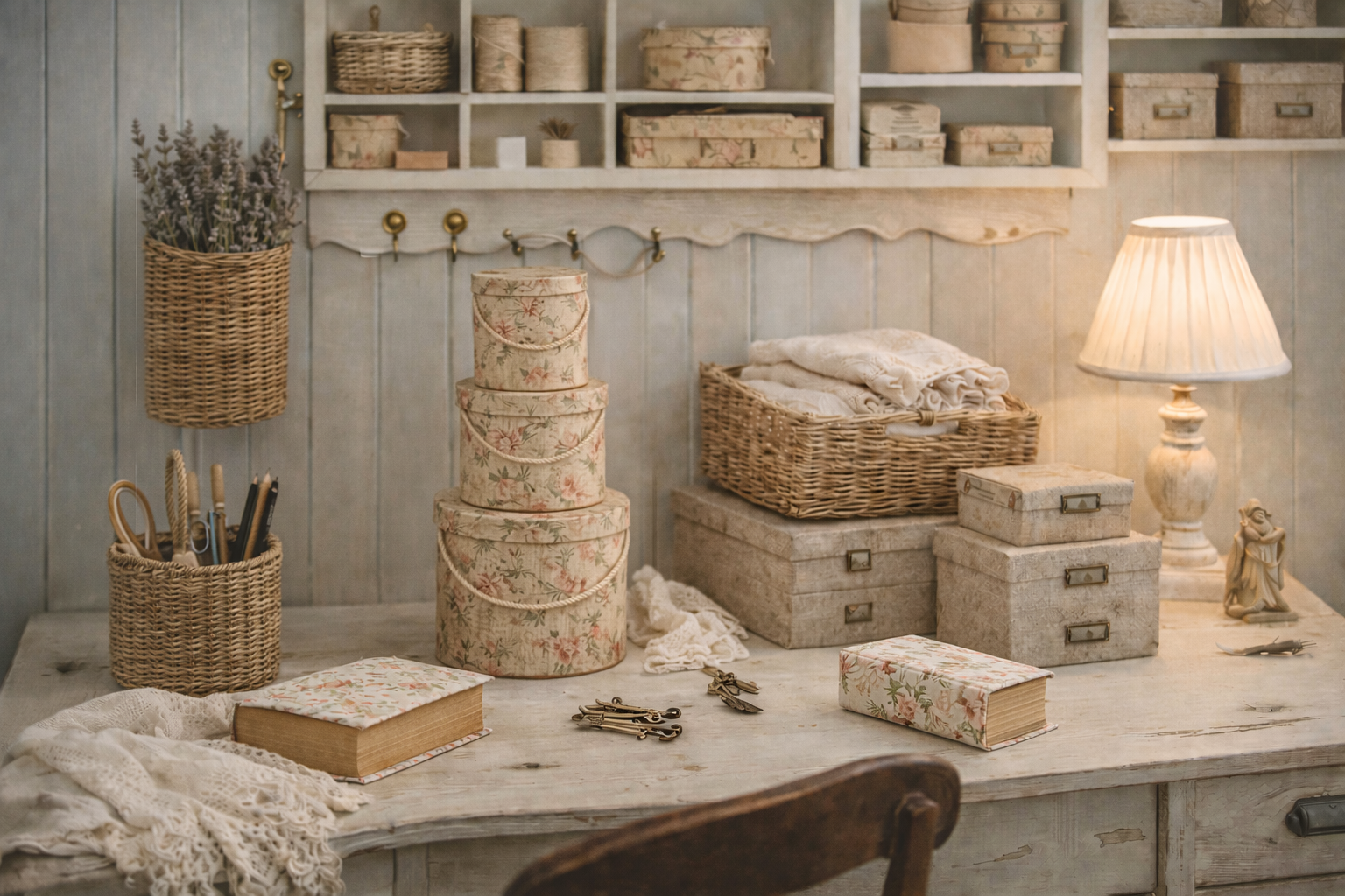 Rangements et accessoires - Décoration campagne chic et maison de charme - Maison Ysance 