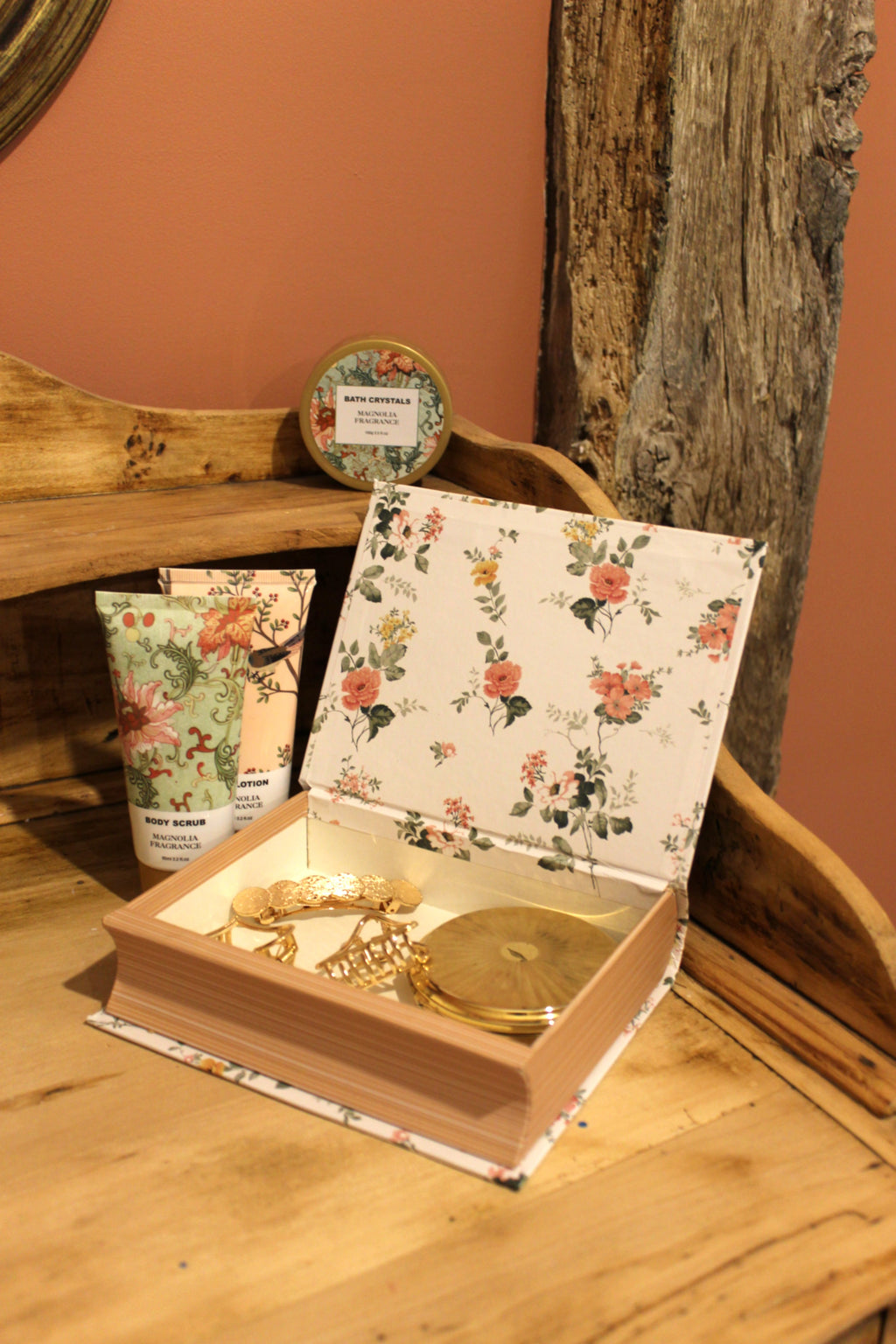 Boite trompe l'oeil livre campagne chic - Clayre & Eef - Maison Ysance