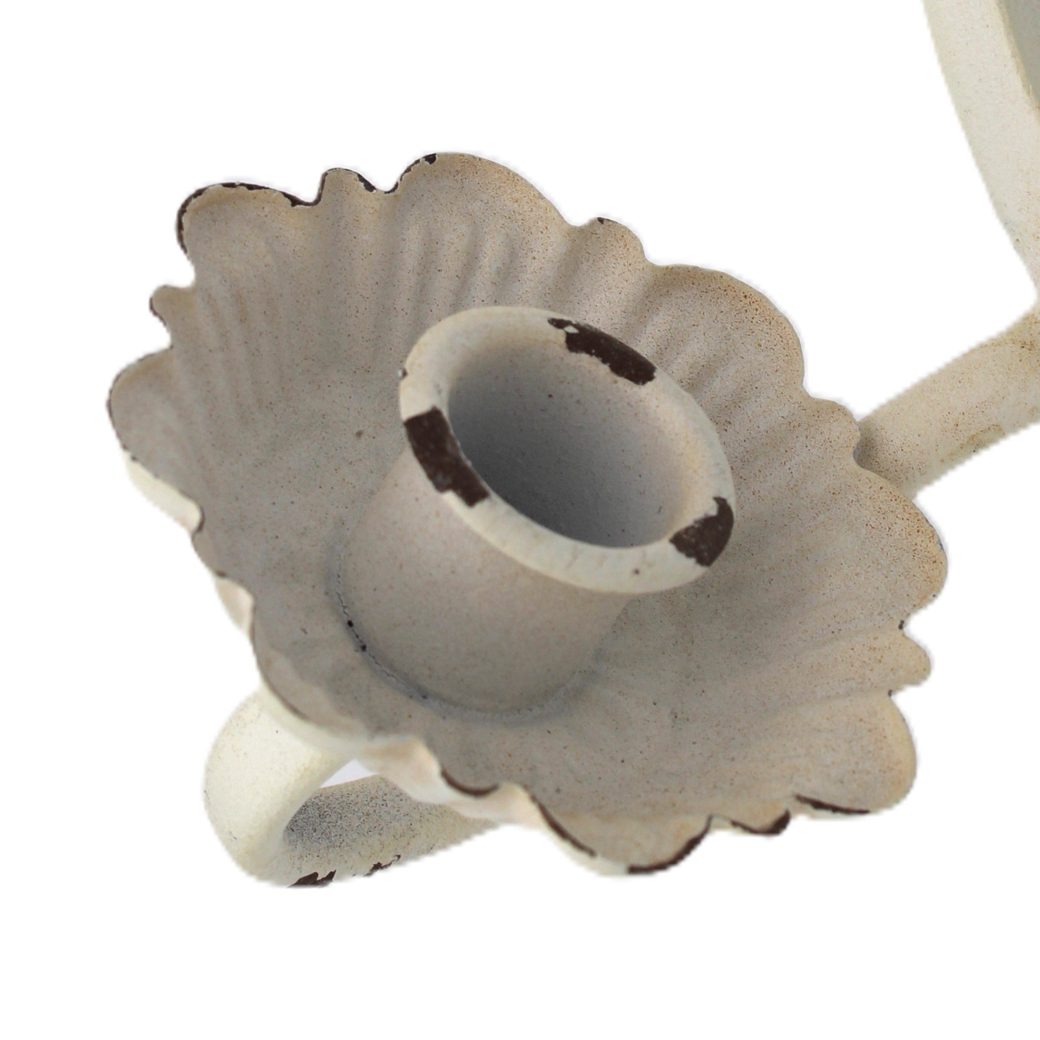 Miroir ovale avec support bougie