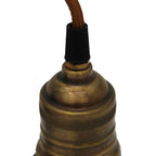 Lampe à suspendre avec plateau en laiton