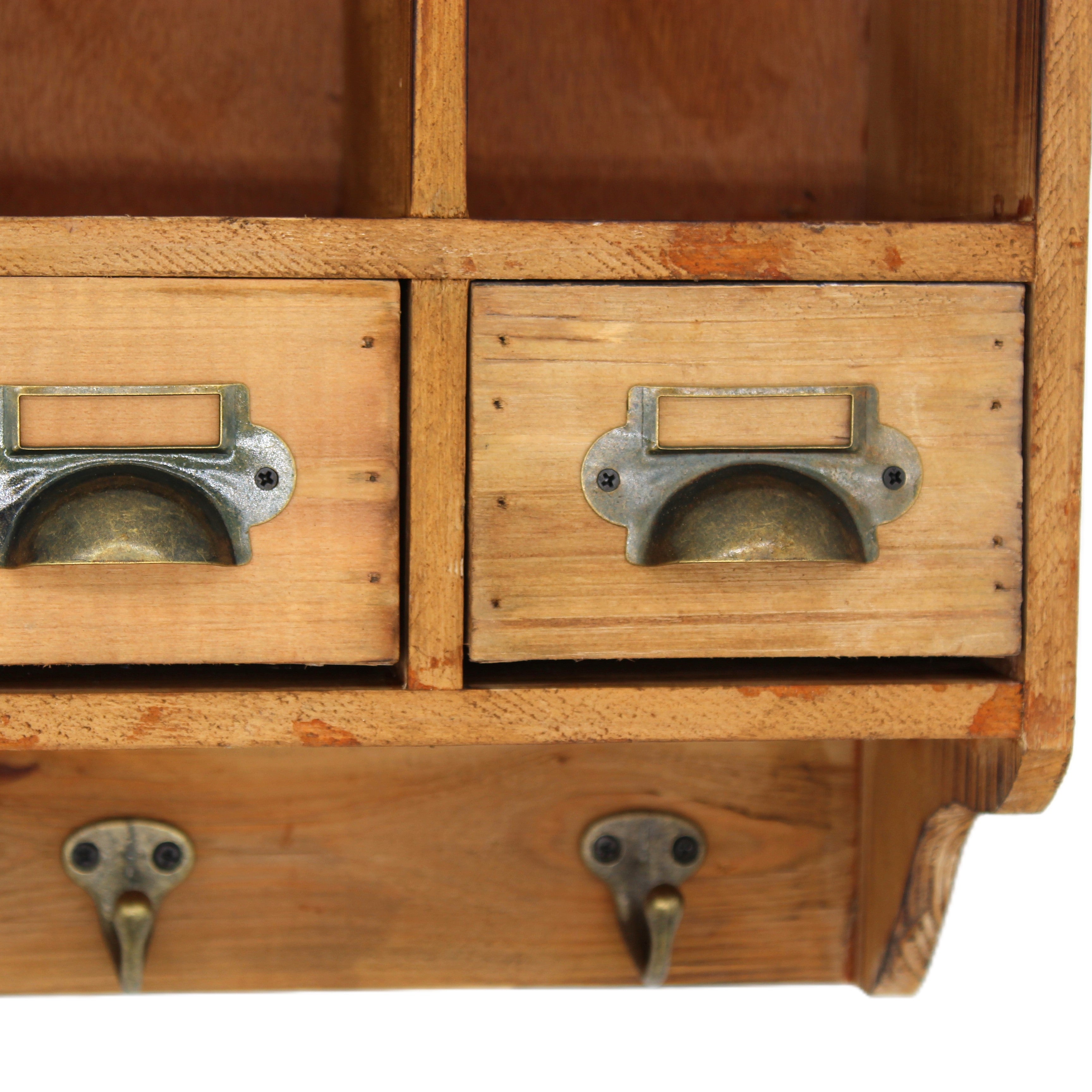 Armoire murale de tri en bois