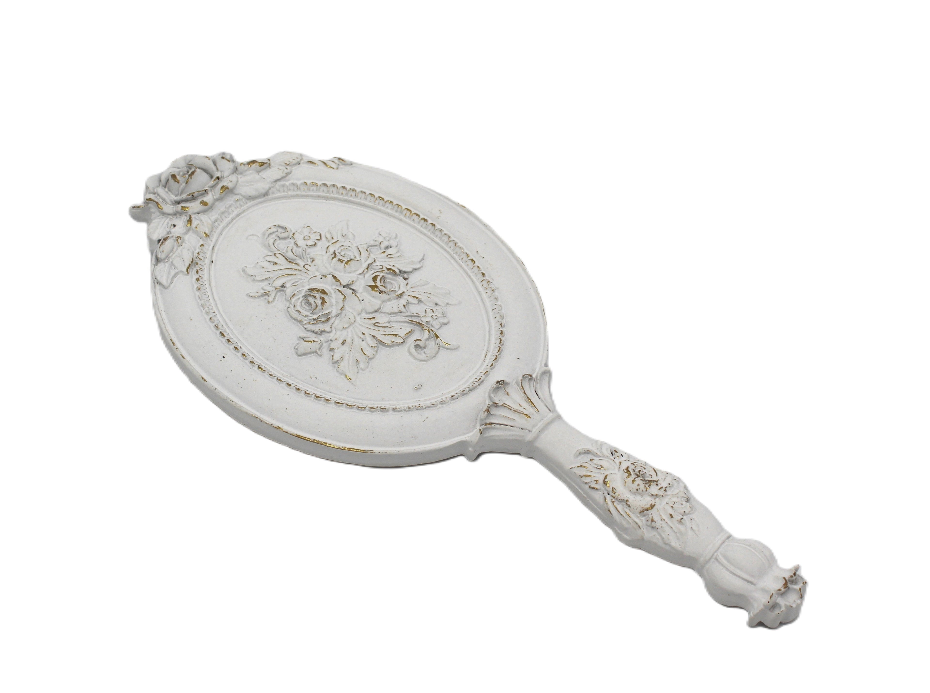 Miroir à main décoratif