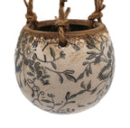 Pot en céramique à suspendre