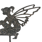 Pic de jardin Décor Elfe GM Gris métal  style campagne chic - Clayre & Eef - Maion Ysance