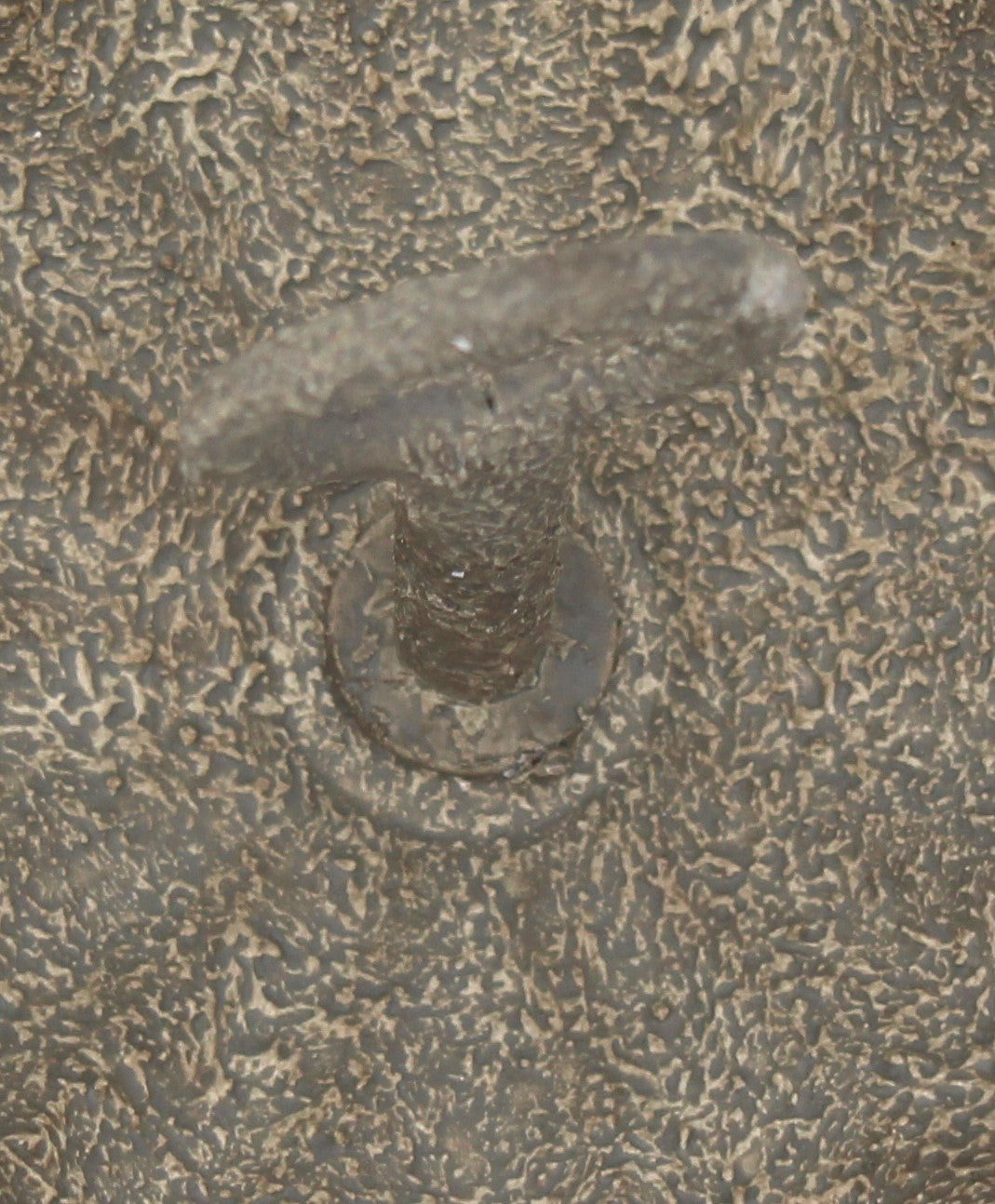 Présentoir gris métal