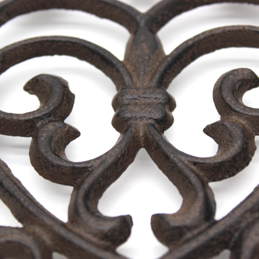 Dessous de plat forme cœur