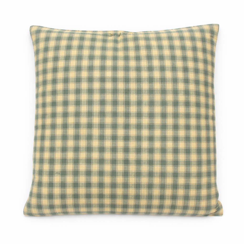 Coussin carré vert sauge