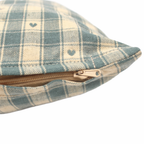 Coussin carré vert sauge