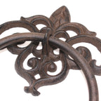 Porte-serviette mural en fonte