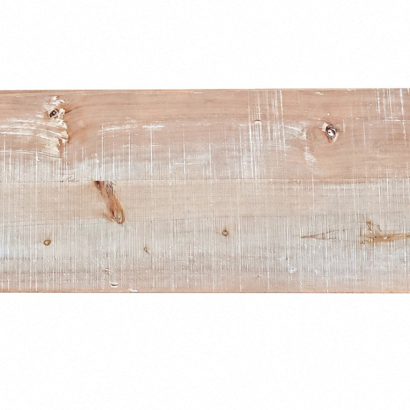 Étagère murale en bois patiné