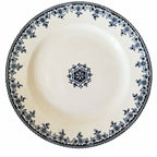 Lot de 4 assiettes anciennes Terre de Fer