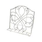 Lutrin de cuisine en fer blanc , idéal dans une cuisine campagne chic traditionnel - Clayre & Eef - Maison Ysance