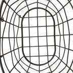 Set de 3 paniers ovales en métal filaire