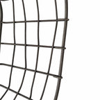 Set de 3 paniers ovales en métal filaire