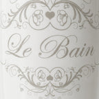 Toothbrush holder - "Le Bain" inscription