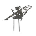Pic de jardin Décor Elfe GM Gris métal  style campagne chic - Clayre & Eef - Maion Ysance