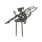 Pic de jardin Décor Elfe GM Gris métal  style campagne chic - Clayre & Eef - Maion Ysance