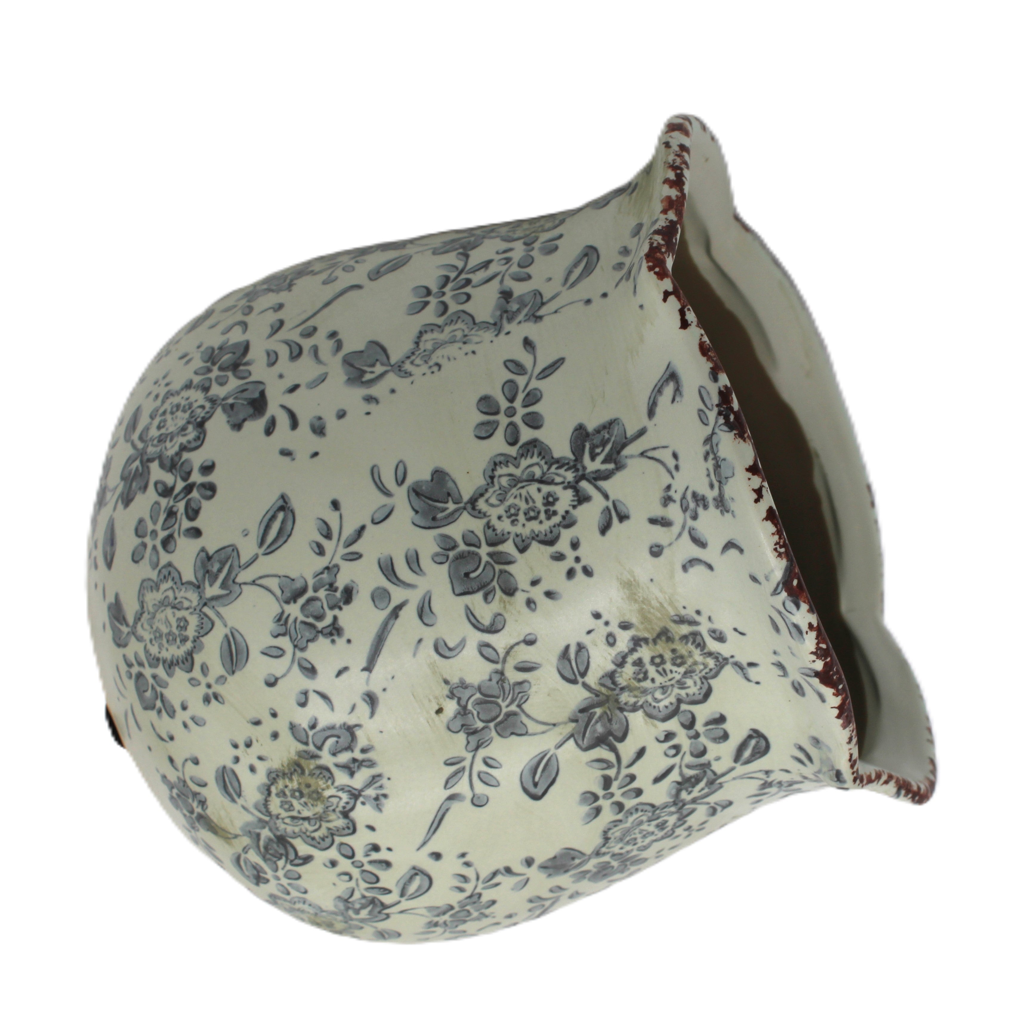 Pot en céramique  campagne chic Clayre & Eef - Maison Ysance 