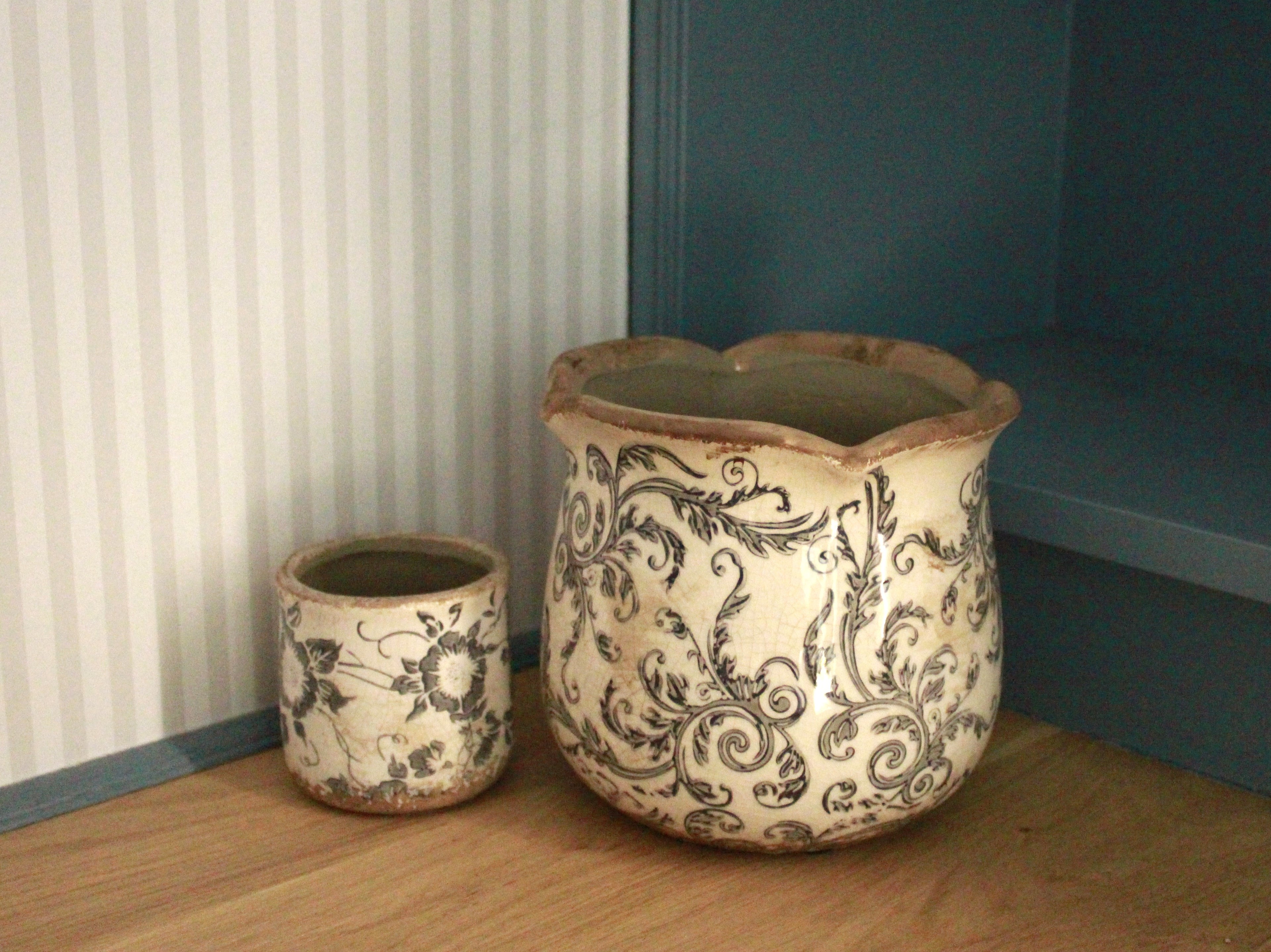 petit pot en céramique  - campagne chic et maison de charme - Clayre & Eef - Maison Ysance 