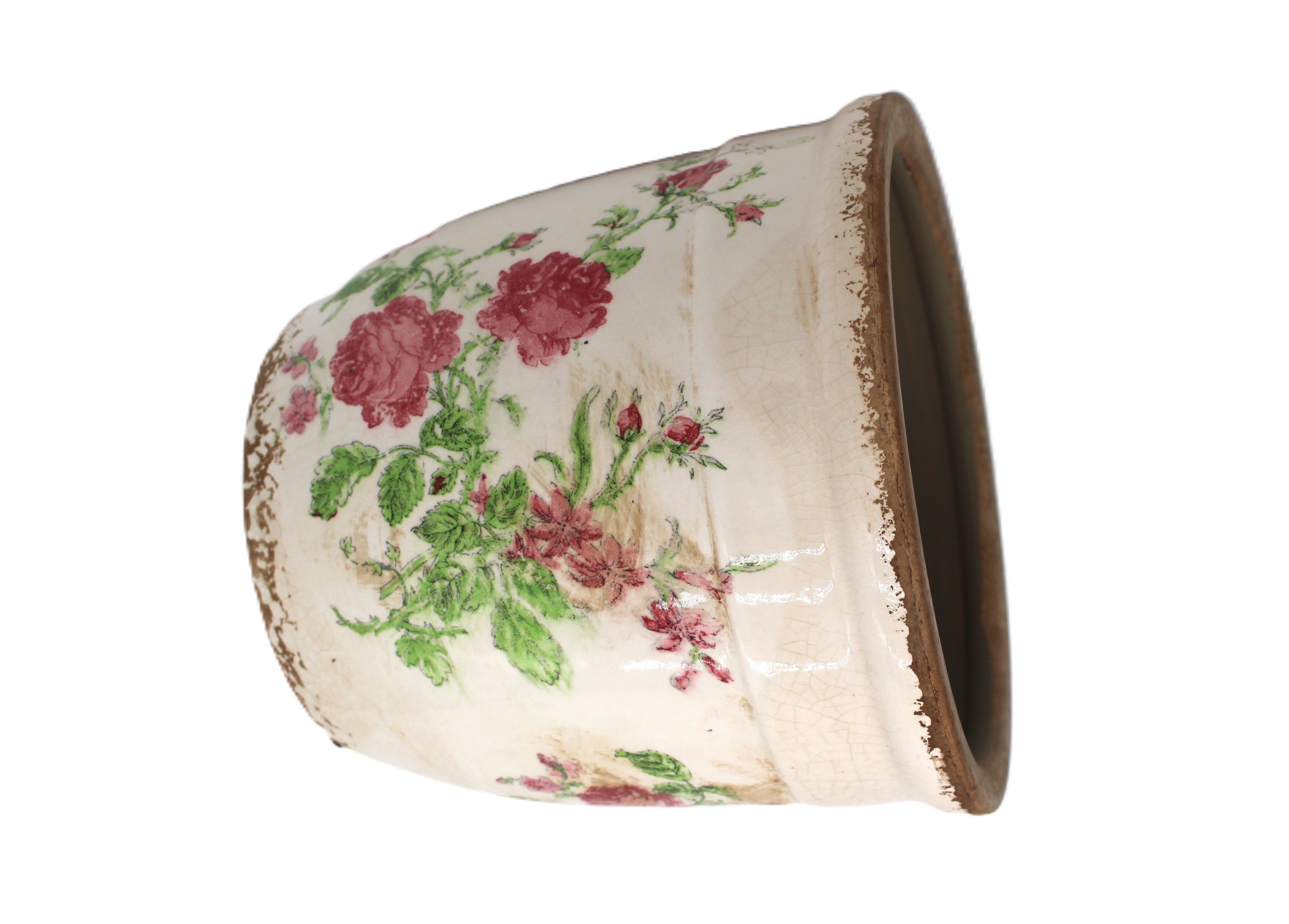 Pot en céramique  campagne chic Clayre & Eef - Maison Ysance 