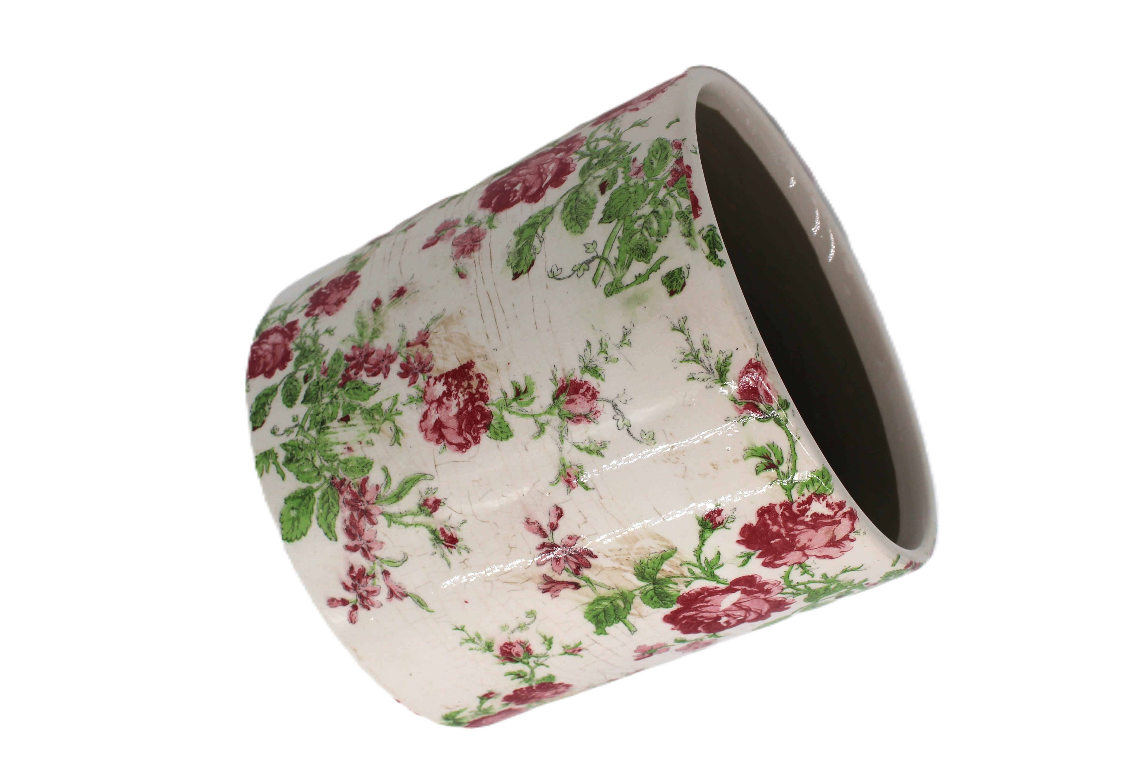 Pot en céramique  campagne chic Clayre & Eef - Maison Ysance 