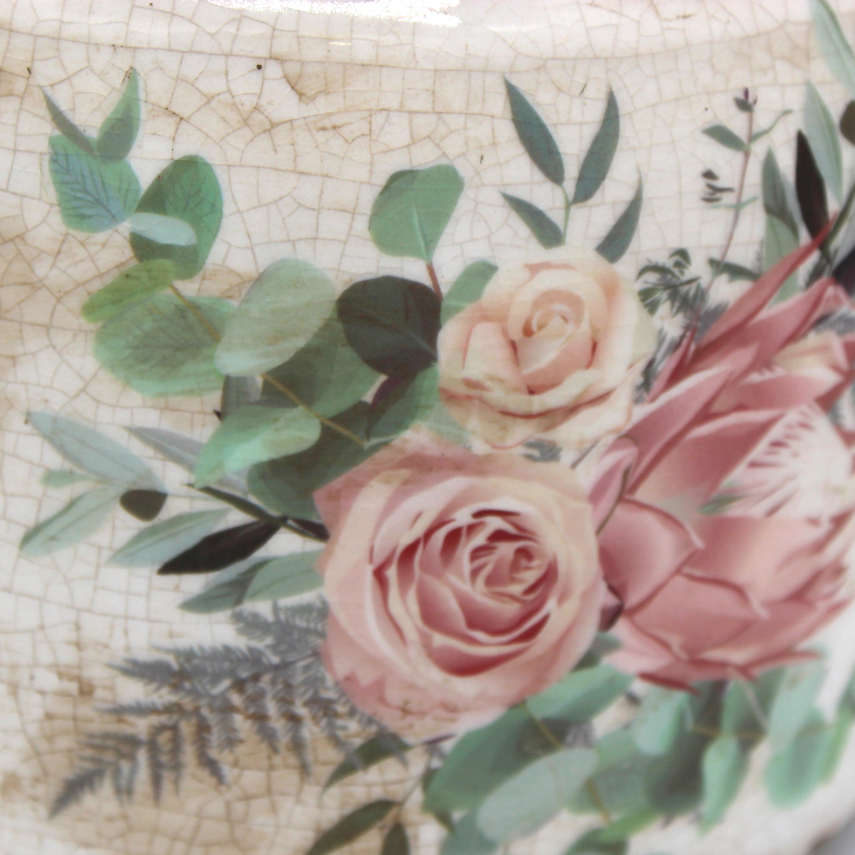 Pot en céramique  campagne chic Clayre & Eef - Maison Ysance 