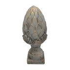 sculpture en forme de pomme de pin pour une décoration campagne chic- Clayre & Eef - Maison Ysance 