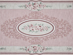 Decorative pink rug