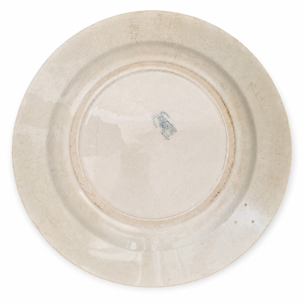 Assiette ancienne en faïence