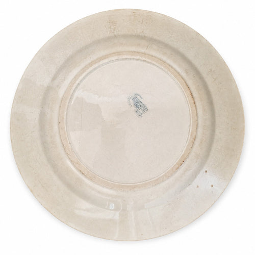 Assiette ancienne en faïence