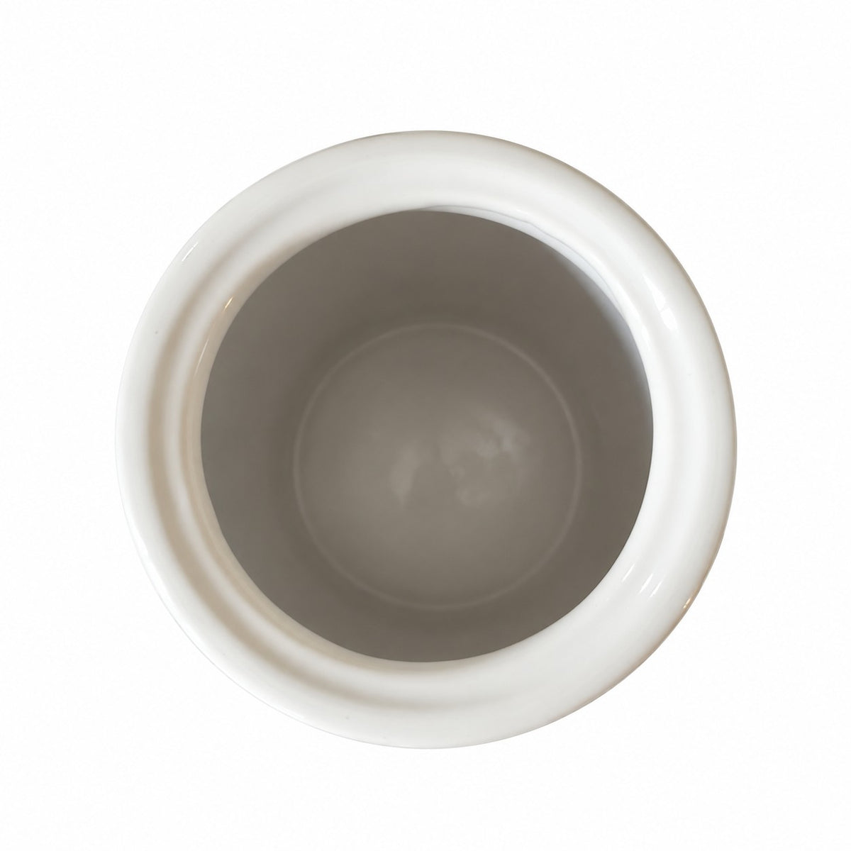 White ceramic toilet brush - "Toilettes" inscription