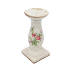 Très joli chandelier en céramique au décor floral -décoration campagne chic - maison de charme - Clayre & Eef - Maison Ysance