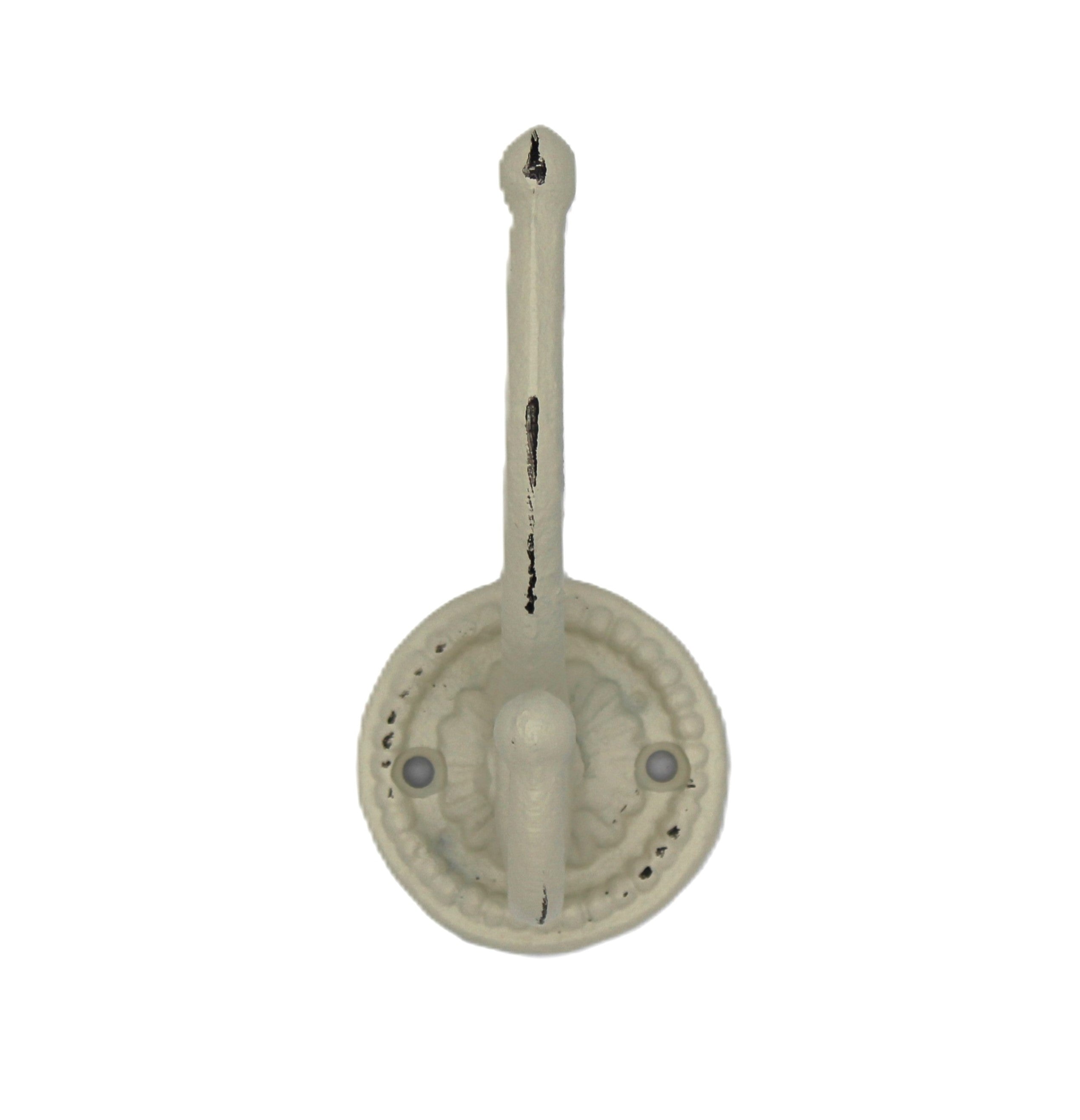 Crochet en fonte crème style antique et campagne chic - Maison de charme- Chic Antique - Maison Ysance