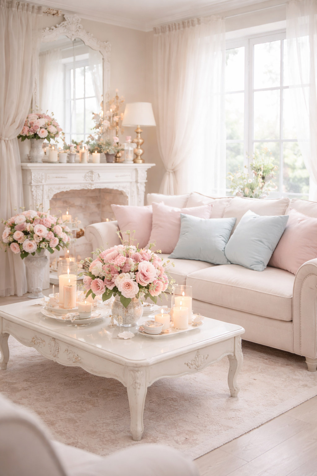 Décoration  romantique - Maison Ysance 