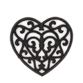 joli dessous de plat en fonte forme coeur - style campagne chic et maison de famille - Comptoir de Famille - Maiosn Ysance