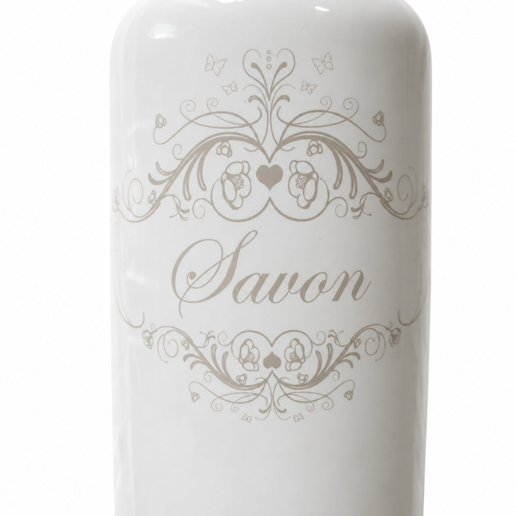 Liquid soap dispenser - inscription "Soap"