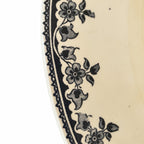 Grande assiette ancienne Terre de Fer