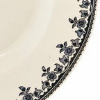 Grande assiette ancienne Terre de Fer