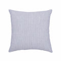 Housse de coussin décorative gris bleu et blanc 45x45 pour intérieur campagne chic et maison de charme
