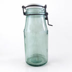 Bocal ancien "L'Idéale" en verre