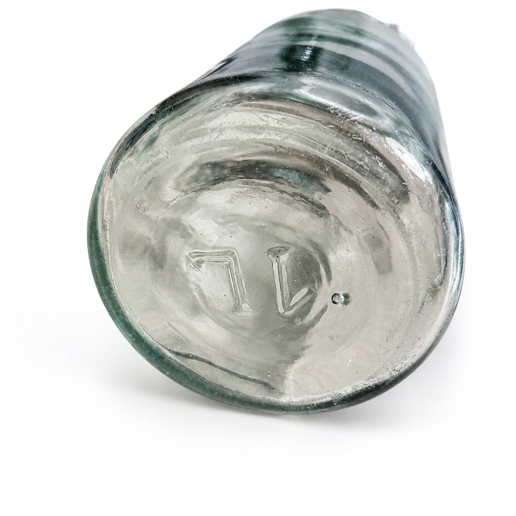 Bocal ancien "L'Idéale" en verre