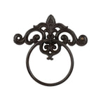 Très joli porte serviette mural en fonte pour une décoration campagne chic et maison de famille - Comptoir de famille - Maison Ysance