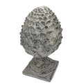 Très belle sculpture pomme de pin en oxyde de magnésium pour une décoration campagne chic et maison de charme - Clayre &Eef - Maison Ysance