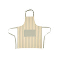 Tablier de cuisine vert sauge à rayures pour un esprit campagne chic et maison de famille - Comptoir de famille - Maison Ysance 