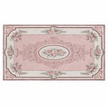 Tapis rose floral esprit campagne chic et romantique