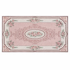 Tapis rose floral esprit campagne chic et romantique