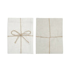 torchon chic cuisine lin et blanc