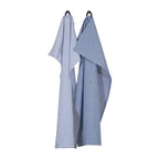 torchon bleu et blanc campagne chic